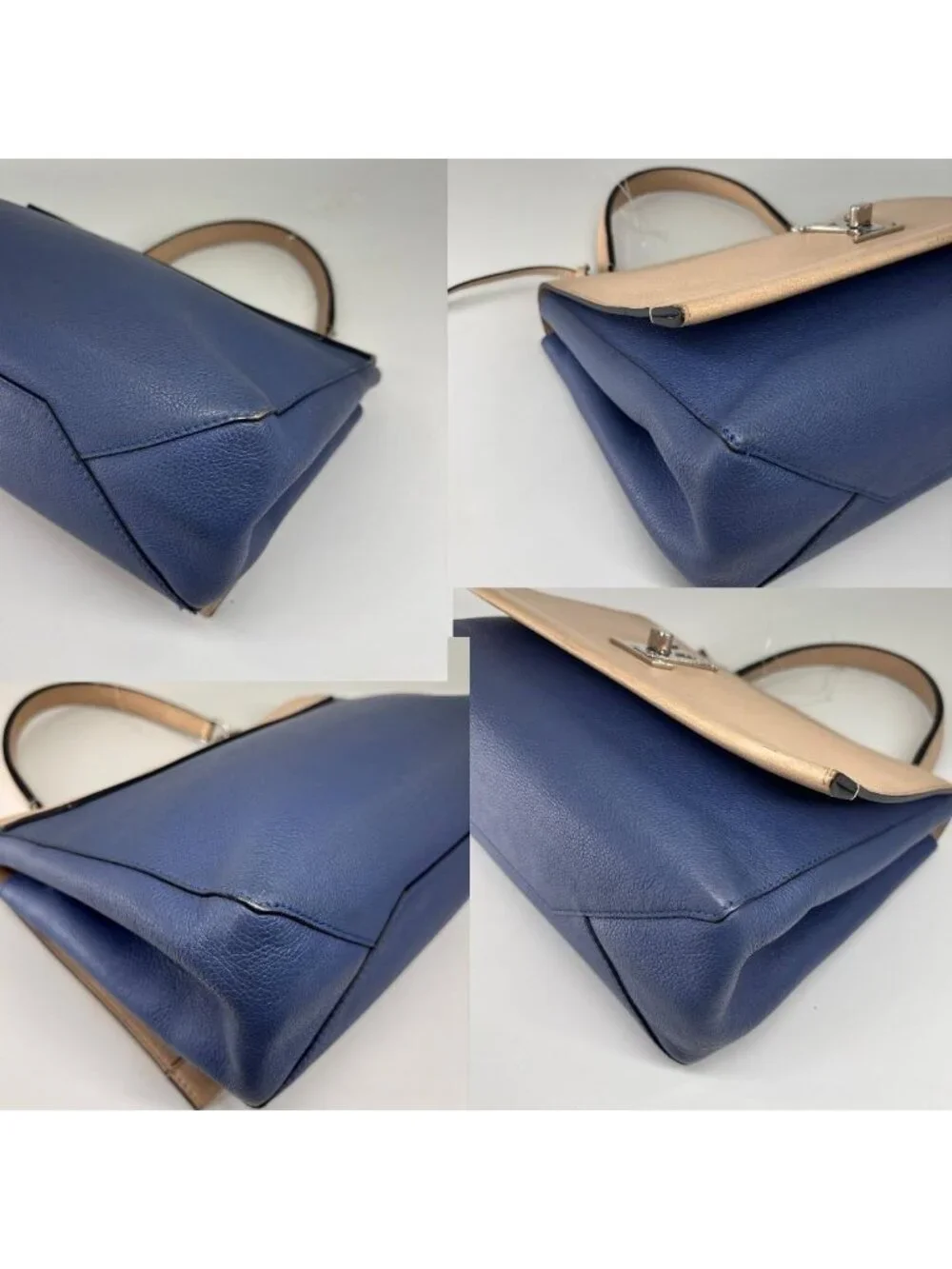 Louis Vuitton Lockme 2 Cartable Blue Handbag